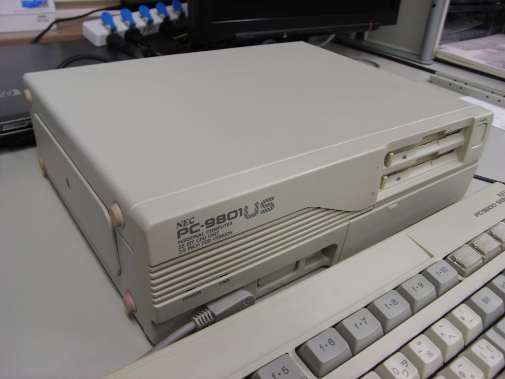 ピカピカに生まれ変わったPC-9801US