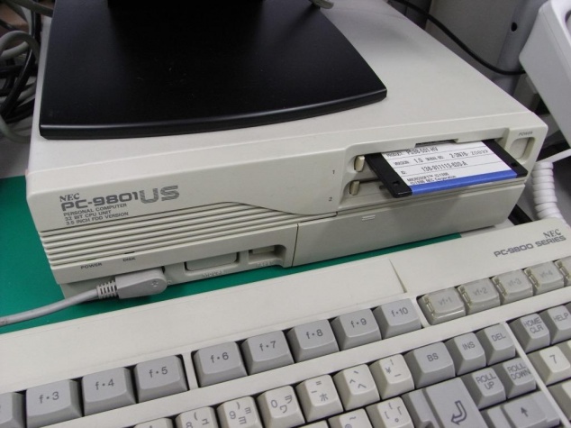 PC-9801USにインストールする