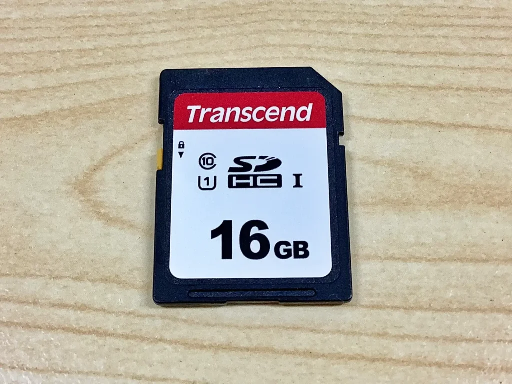 Transcend 16GB SDカード16GB