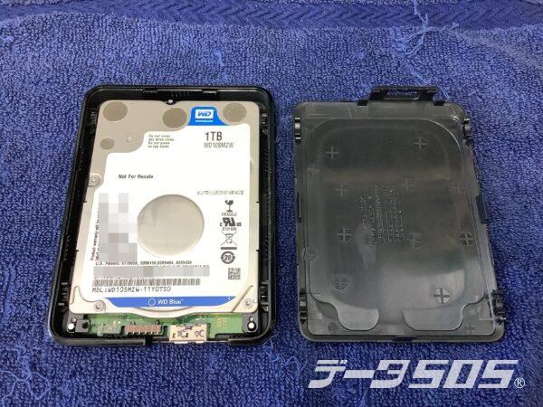 WD Elementsを分解した