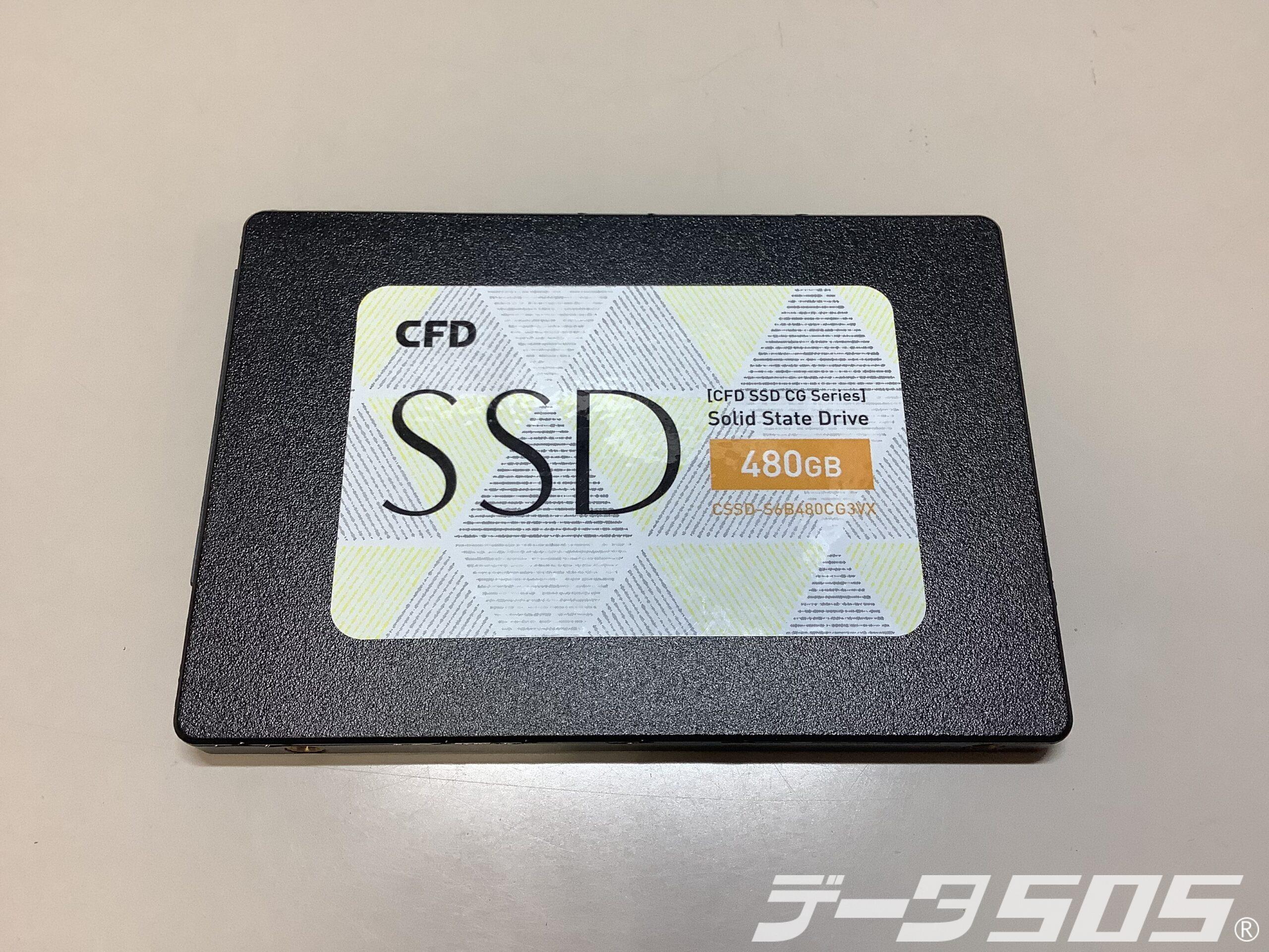 CFD SSD CSSD-S6B480CG3VX アクセスできずSATAFIRM S11と認識される 